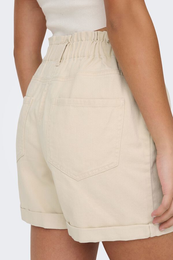 JDY Mom fit short gris