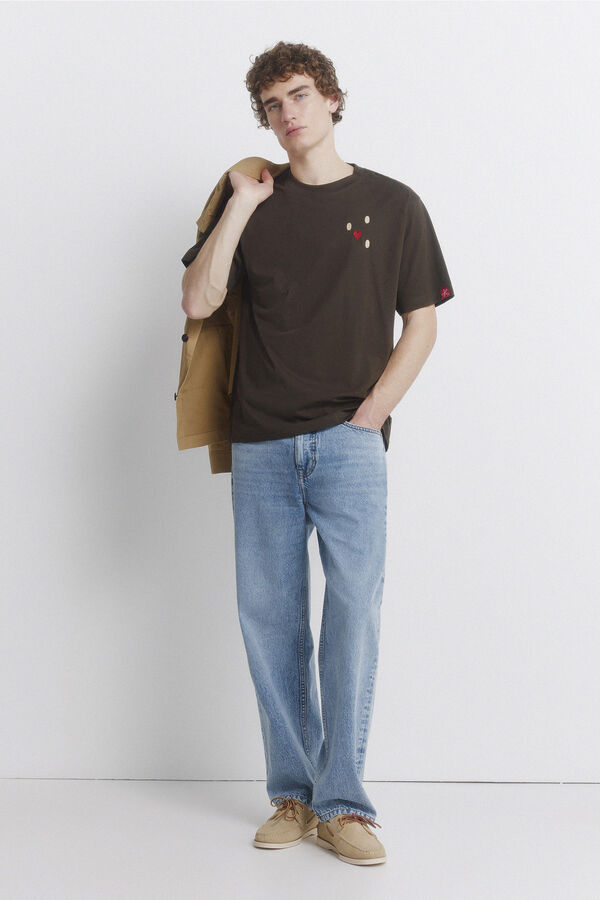 Springfield T-shirt Alei x Springfield nude