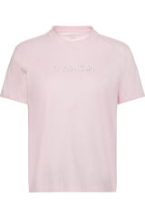 CK Jeans Camiseta regular fit rosa