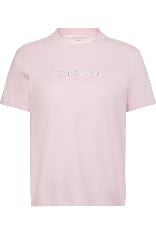 CK Jeans Camiseta regular fit rosa