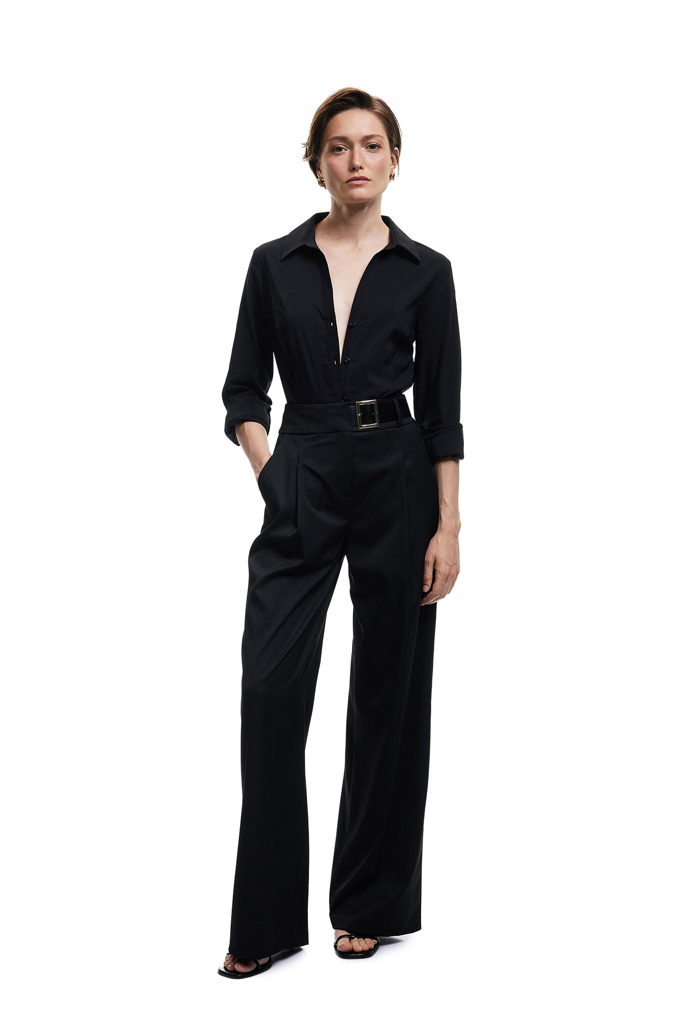 Koton Cal&ccedil;a sociais de perna larga