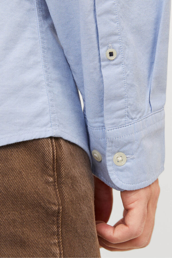 Jack & Jones Oxford-Freizeithemd Blau
