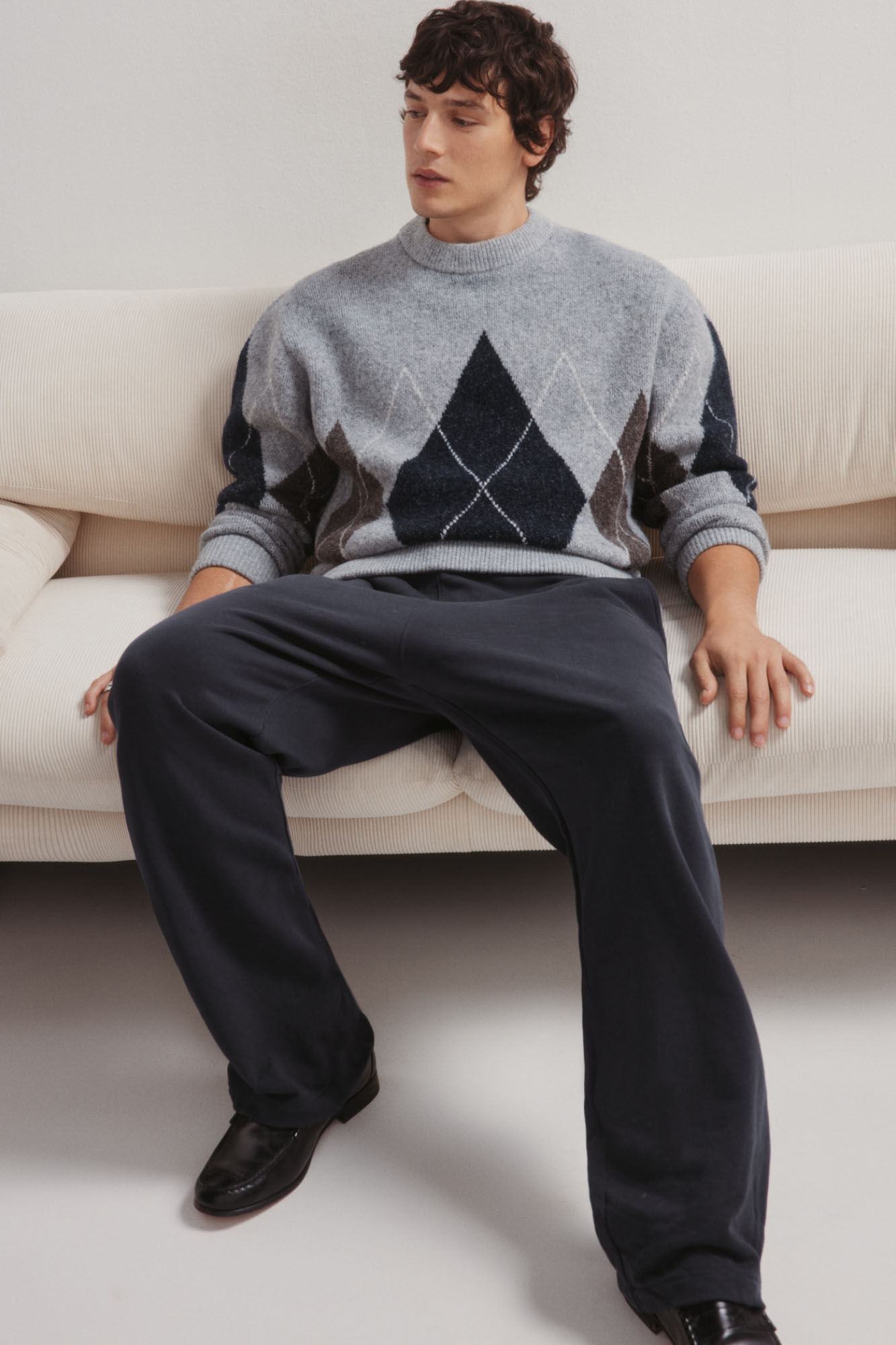 Springfield Fancy diamond-patterned jumper