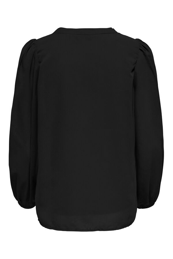 Only long sleeve blouse Crna