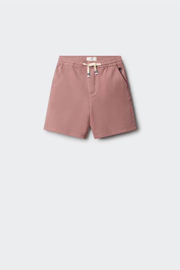 Springfield Kids Bermuda chino knit ni&ntilde;o naranja