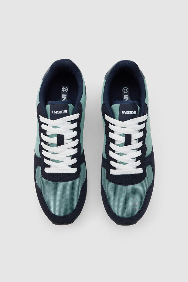 Springfield Combined casual trainer green