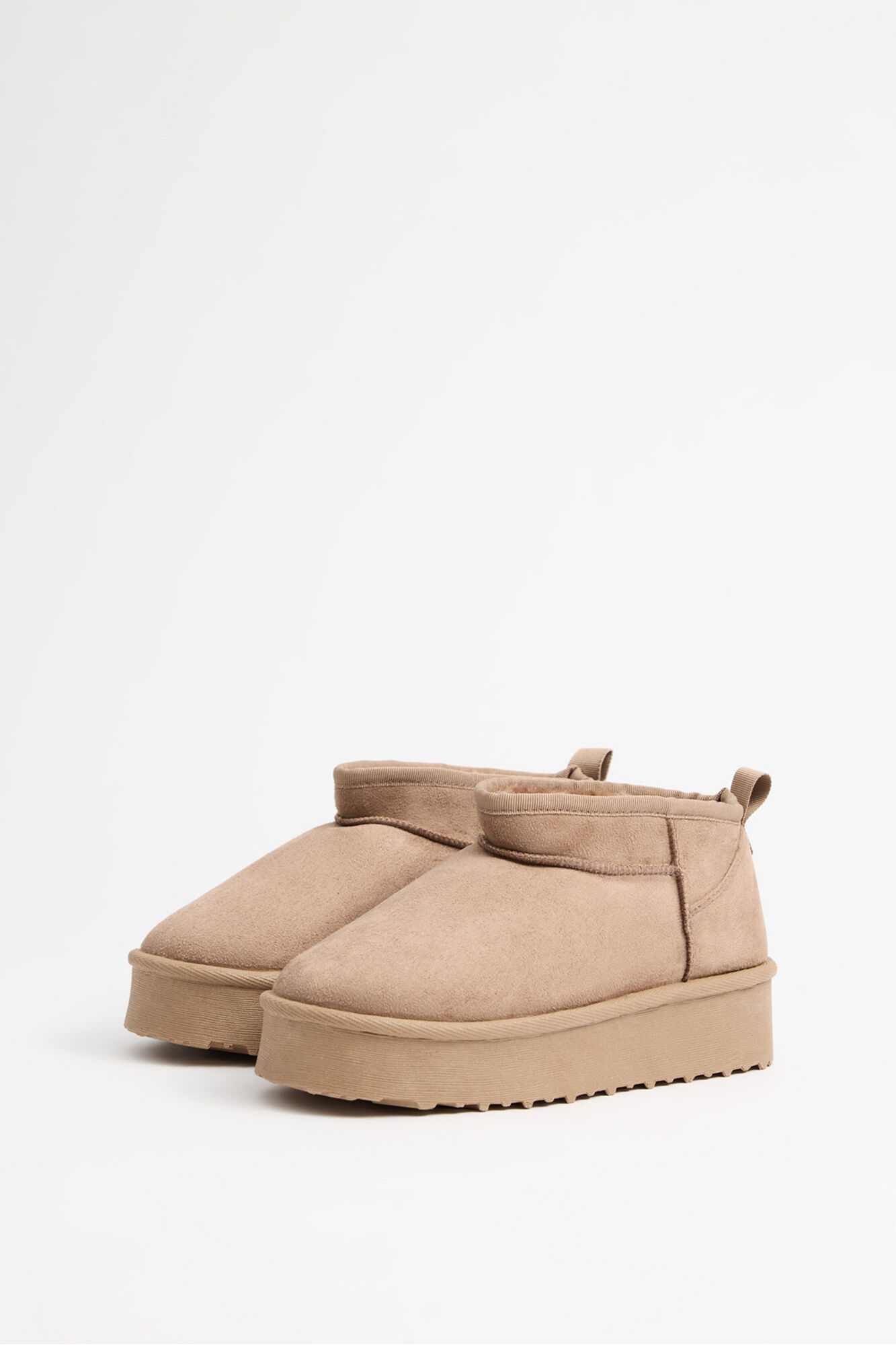 Inside Botines con plataforma y forro