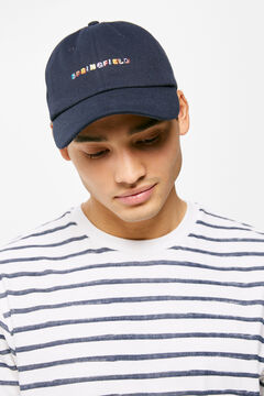 Springfield Embroidered logo cap blue