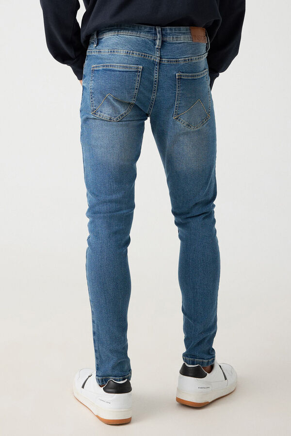 Springfield Skinny Jeans kék
