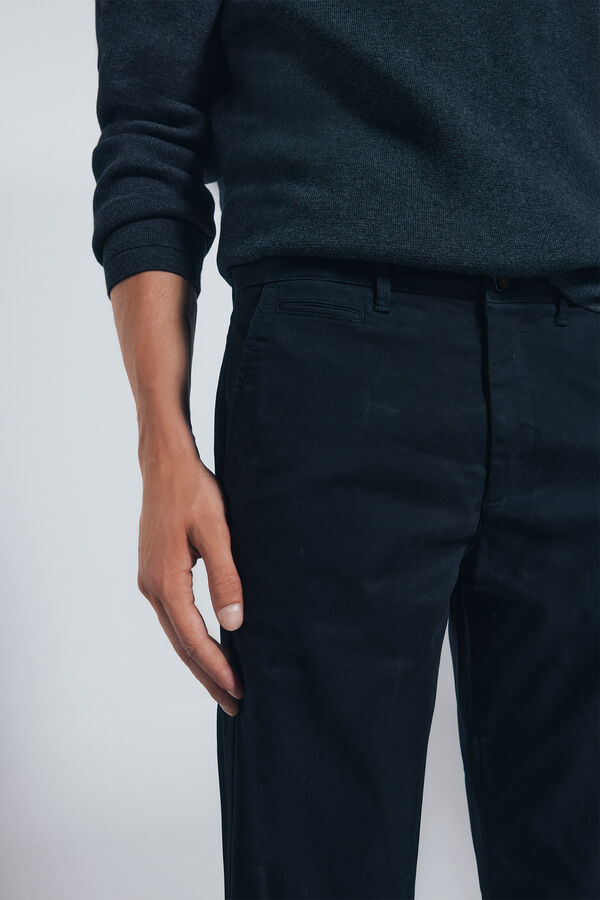 Springfield Slim fit chinos black