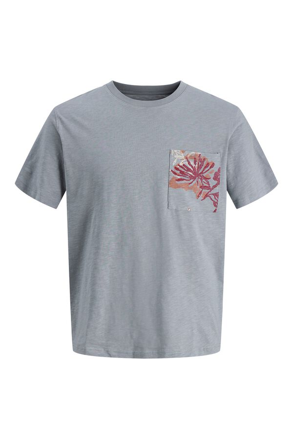 Jack & Jones Regular fit pocket T-shirt blue