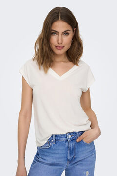 Springfield Modal short-sleeved T-shirt white