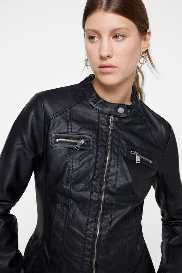 Springfield Biker jacket crna