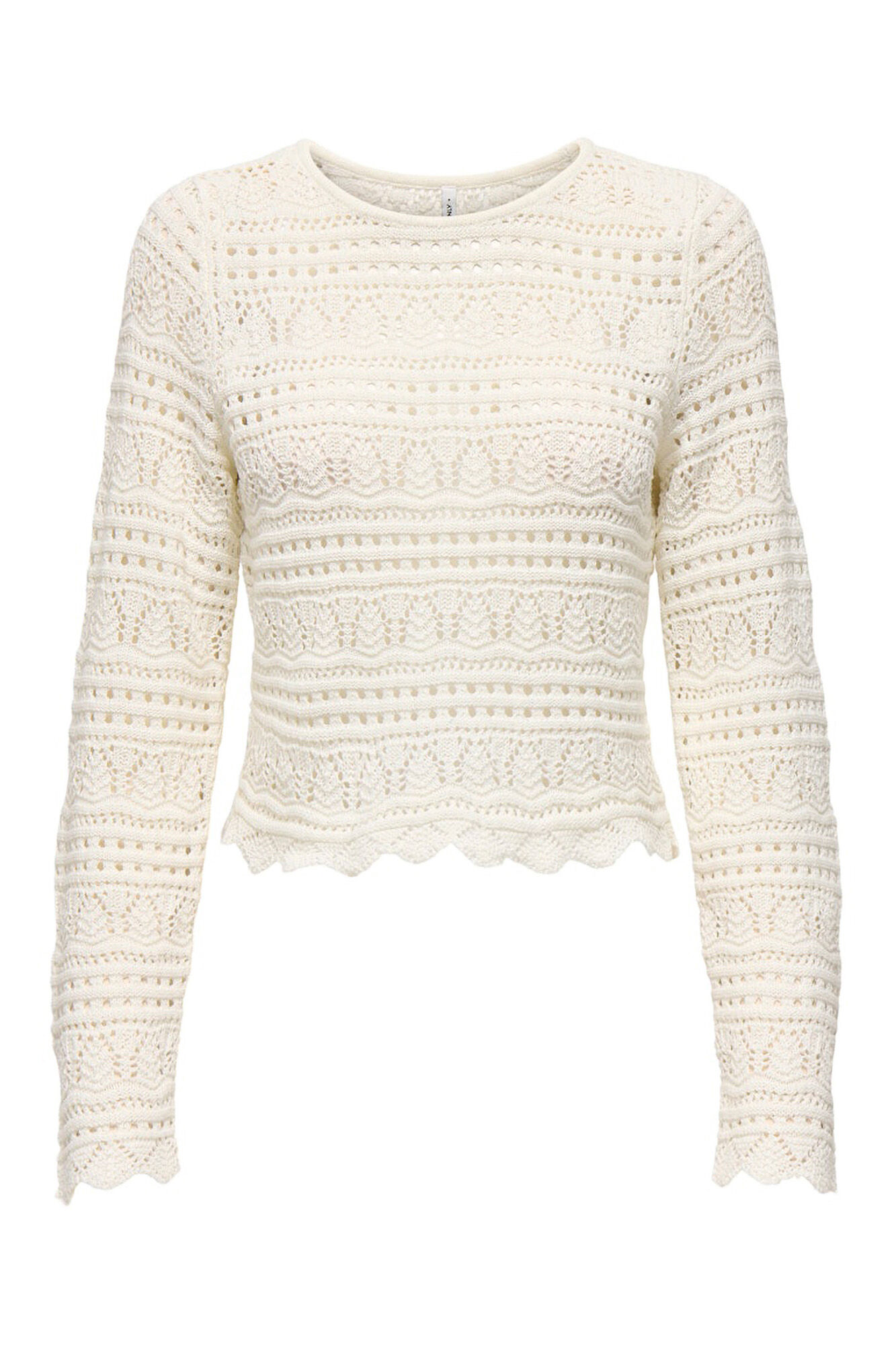 Only Kurzer, durchbrochener Pullover