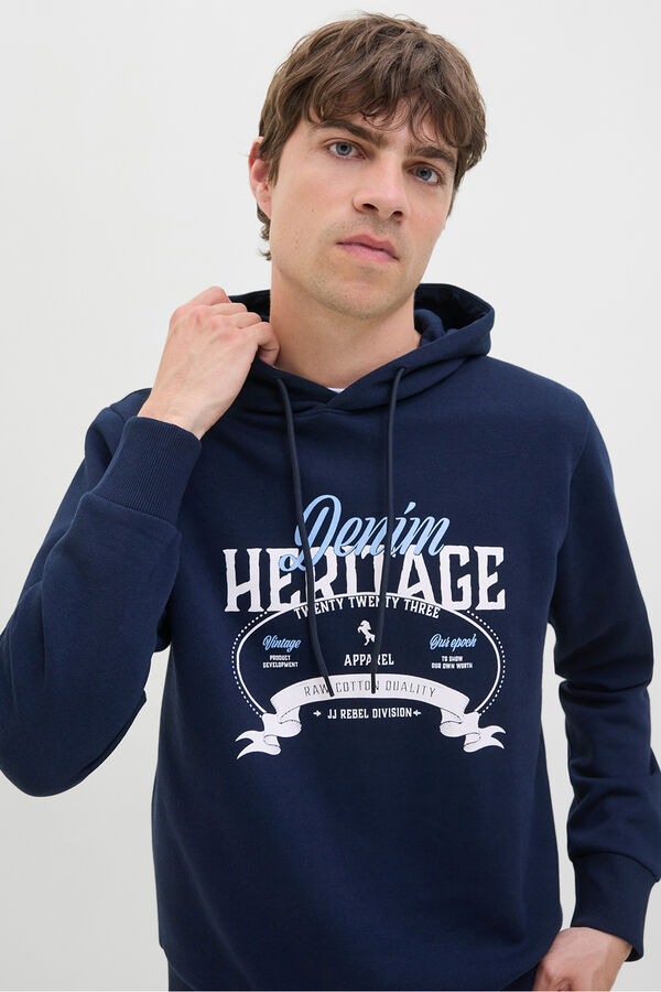 JJ REBEL Sudadera regular fit azul