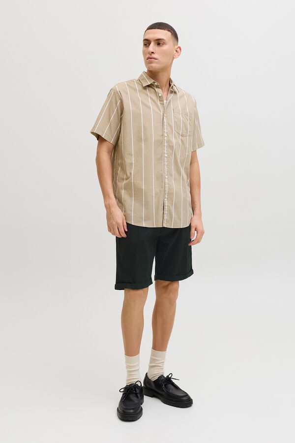 Jack & Jones Serge regular fit Bermuda shorts black
