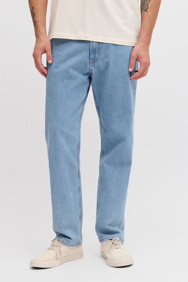 JJ REBEL Klassische Jeans mit lockerer Passform Blau