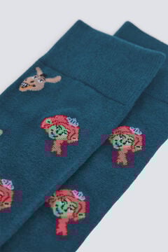 Springfield Fiona and Donkey High Sock