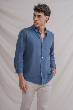 Celopman Camisa de linho