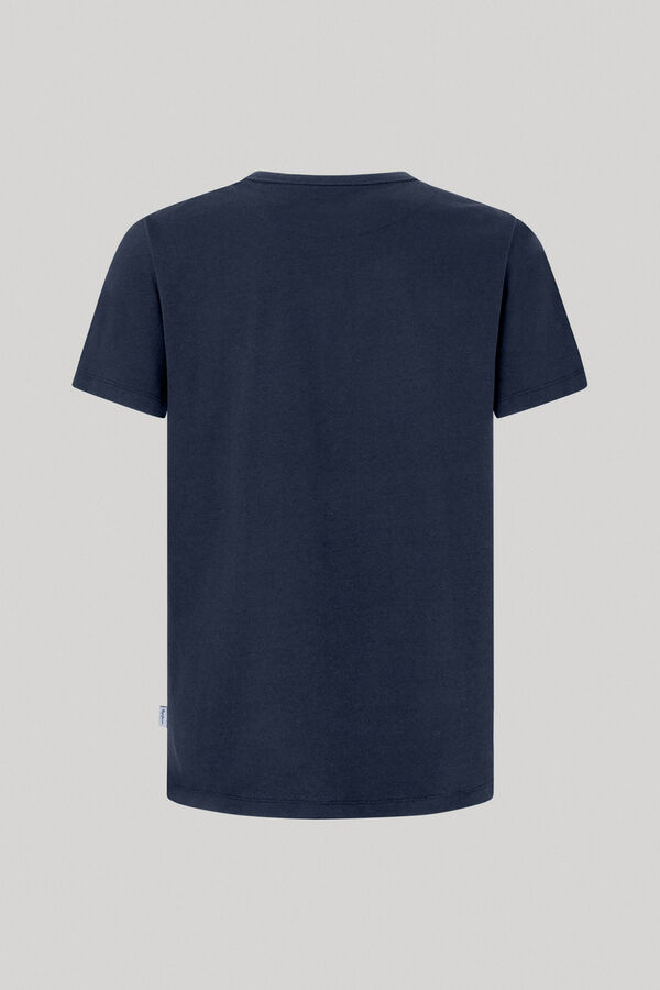 Springfield Print Logo T-shirt tamno plava