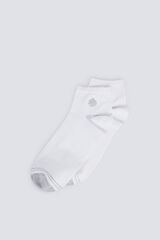 Springfield Springfield logo ankle sock white