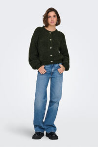 JDY Strickjacke mit Verschluss