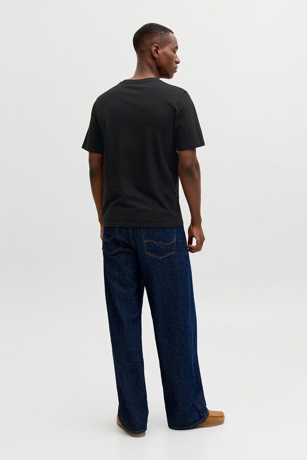 Jack & Jones Cotton short sleeve T-shirt black