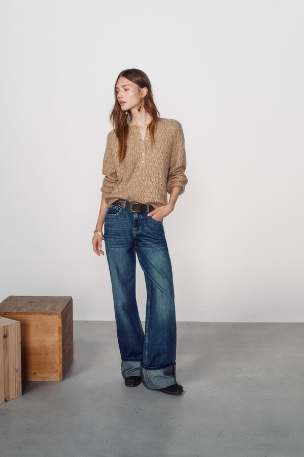 High Spirits Jersey Braid marr&oacute;n