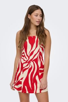 Only Vestido corto estampado floral