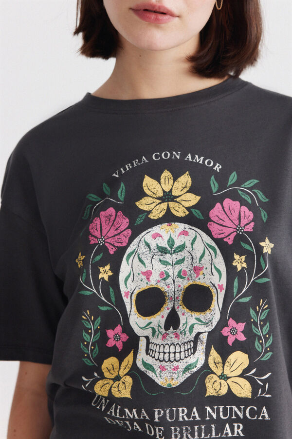 Springfield Day of the Dead T-shirt grey