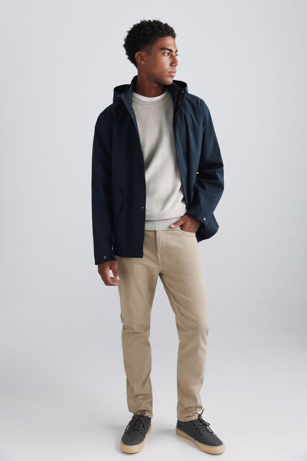 Springfield Structure knit jumper nude