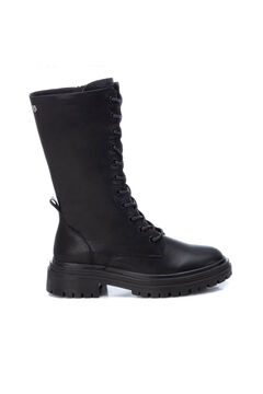 Springfield Women's military-style boot by the brand Xti fekete