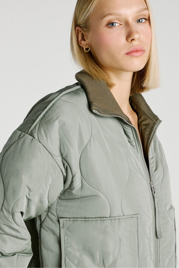 Jack & Jones Puffer jacket Siva