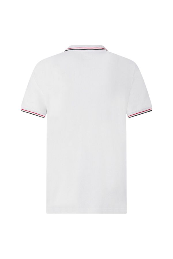 Kappa Short sleeve logo polo shirt white