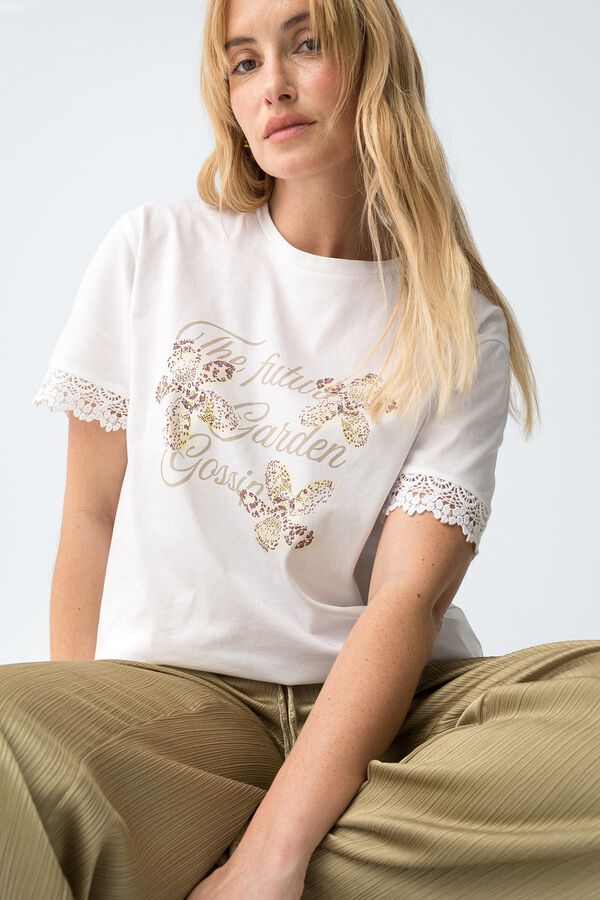 Tiffosi Short-sleeved T-shirt beige