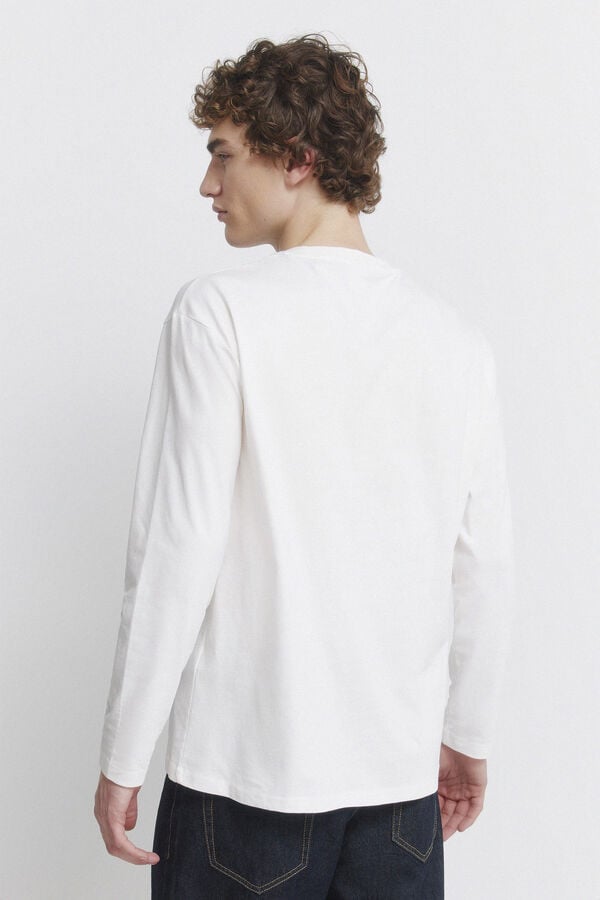 Springfield Carbon long sleeve t-shirt beige