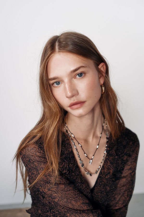 High Spirits Vestido Brune marr&oacute;n