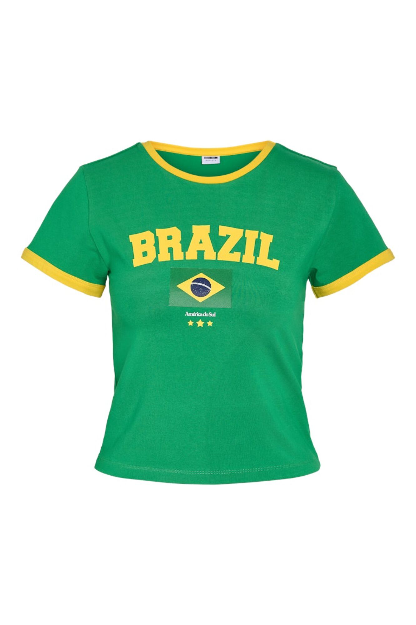 Noisy May Kurzarm-Shirt tailliert