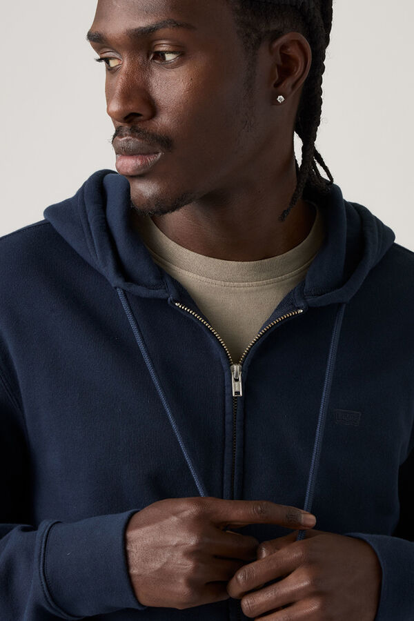 Levi's Sweatshirt com capuz azul