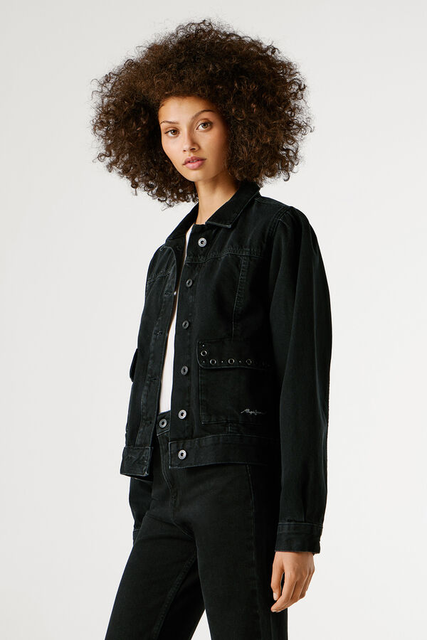 Pepe Jeans Casaco denim  preto