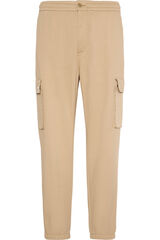 CK Jeans Pantal&oacute;n cargo skinny beige