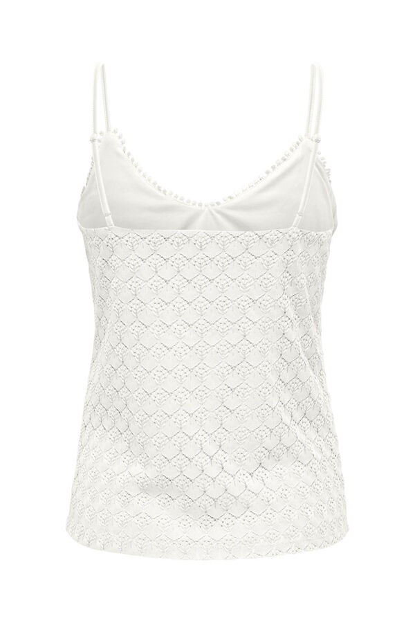 Springfield Lace strappy top white
