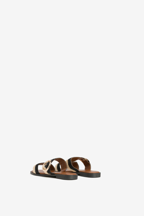 Tiffosi Flat sandal black