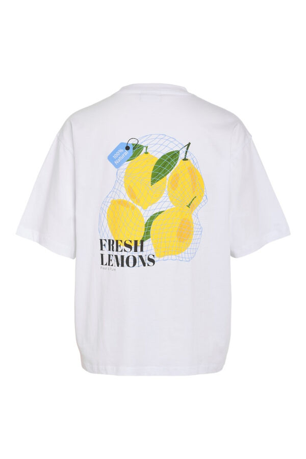 Noisy May Printed T-shirt white