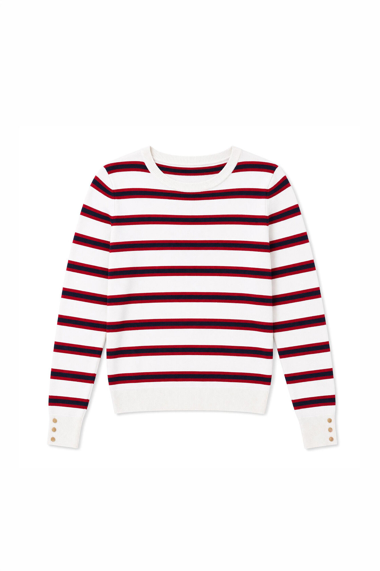 Springfield Basic fine knit buttoned jumper