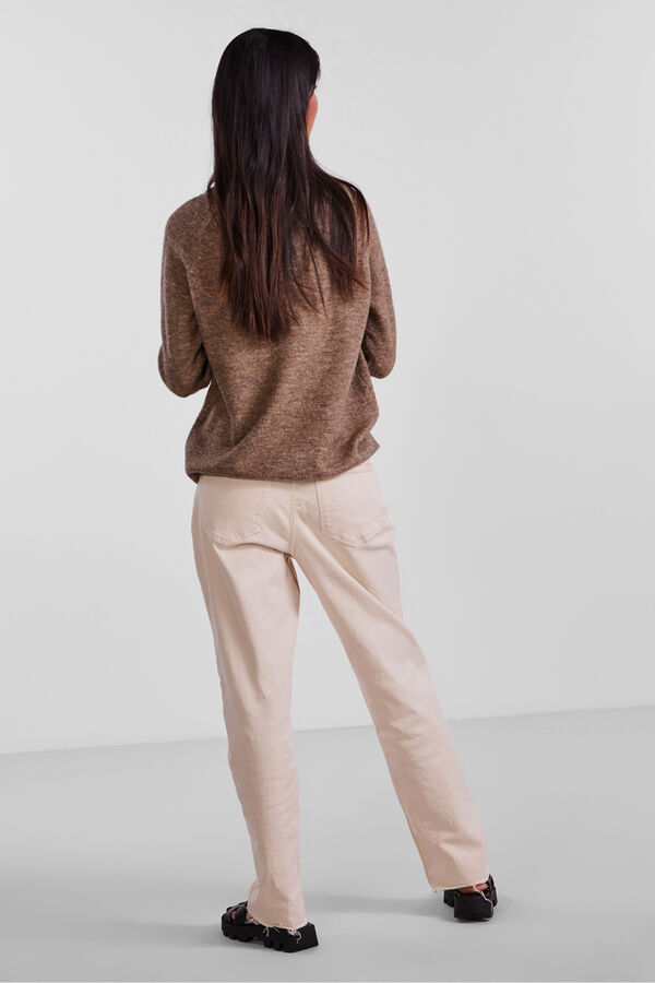 Pieces Light textured jersey nude