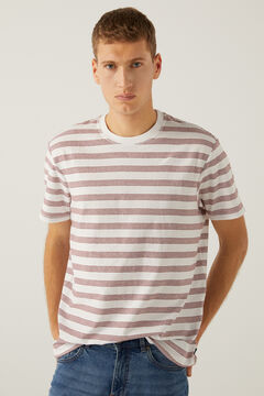 Springfield T-shirt riscas cochonilha