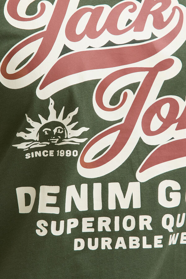 Jack & Jones PLUS Essential short-sleeved T-shirt green