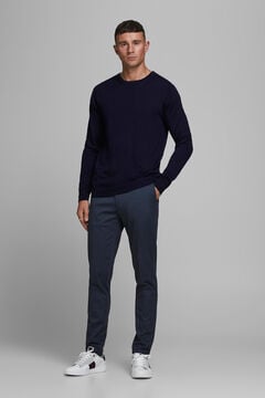 Springfield Essential wool jumper bluish