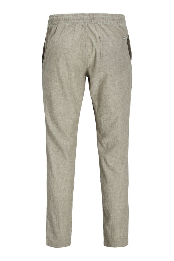 Jack & Jones Pantal&oacute;n carrot fit gris